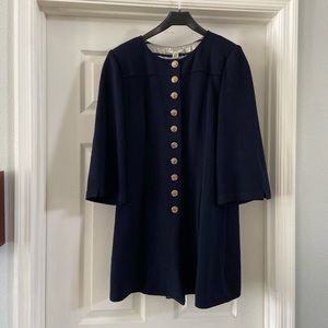 St. John Topper 3/4 sleeves navy